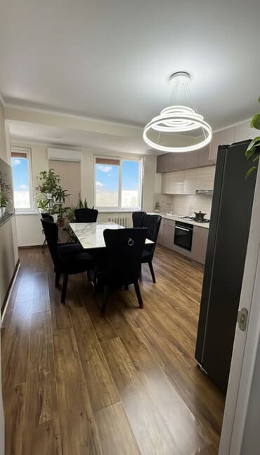 сдается квартира в районе аламедин 1: 4 комнаты, 150 м², Элитка, 8 этаж, Евроремонт — 1