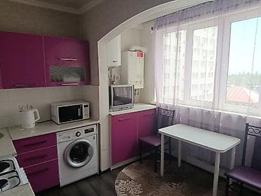 Недвижимость: 1 комната, 43 м², 106 серия улучшенная, Кок-Жар ж/м 106 серия улучшенная, 5 этаж, Евроремонт — 2
