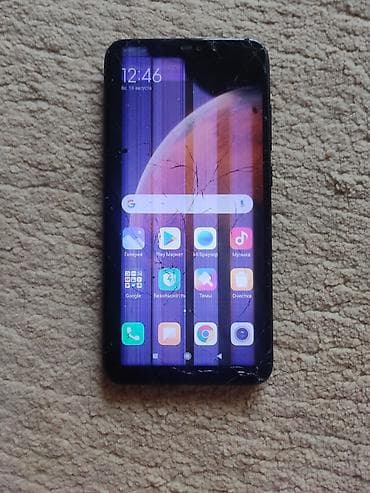 active 12 pro: Redmi, Redmi Note 6 Pro, Б/у, 64 ГБ, цвет - Черный, 2 SIM — 2