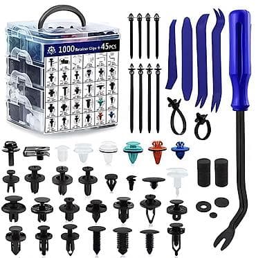 lexus 570 2008: Набор универсальных автомобильных клипс и крепежа — 1000 шт + 45 — 1