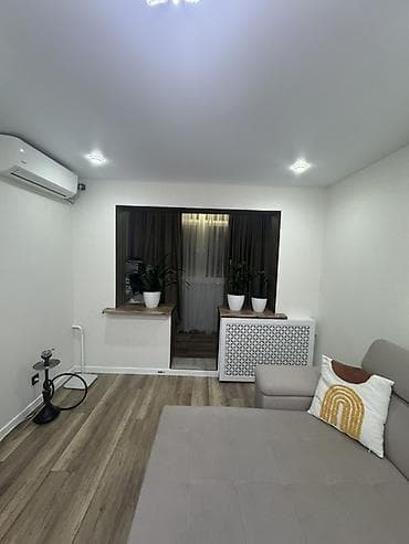 сдается кушетка ошский рынок: 2 комнаты, 49 м², 104 серия, 4 этаж, Евроремонт — 4