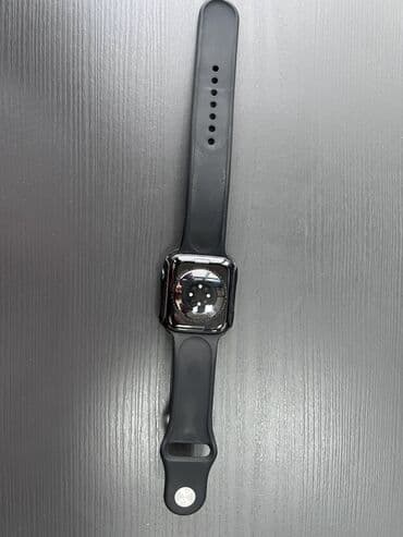 Другие смарт-часы: Смарт‑часы в стиле Apple Watch 9 серия, 45 мм (черный корпус и черный — 2