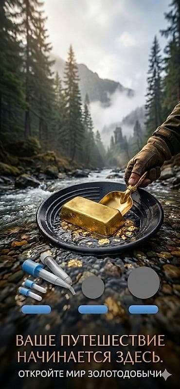 Набор для промывки золота и поиска самородков (полный комплект) Төлөм