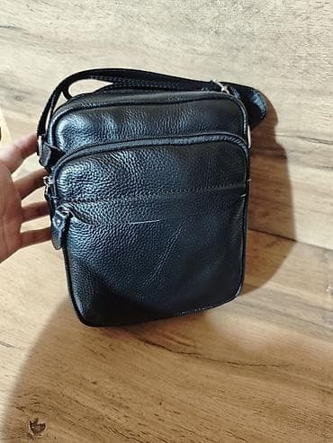 Барсетка, Материал: Натуральная кожа, Новый