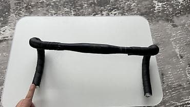 ручки тормоза: Шоссейный/гравийный руль «баран» для велосипеда с новой обмоткой - — 4