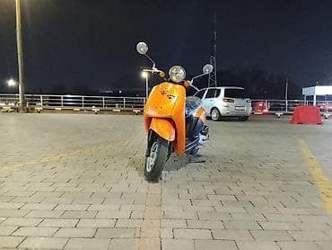Скутеры: Тип скутера Honda, 50 куб. см, Бензин, Б/у — 2