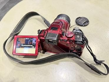 nikon d700: Nikon COOLPIX P610 — ультразум-камера в красном цвете. Характеристики — 1