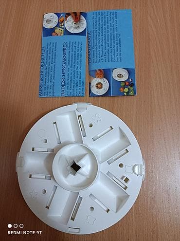 Соода жабдуулары: Набор для выпечки и декорирования: механический кондитерский шприц + — 9