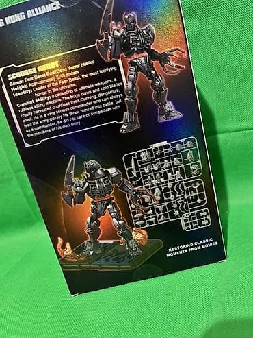 Трансформер робот оригинал подвижный + дополнительное лицо и кулак как — 3