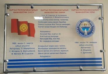 флаг кыргызстана: Новый флаг желек Кыргызстан гимн герб в наличии и на заказ есть — 7