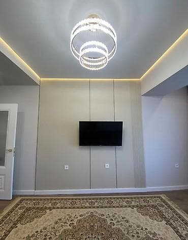Квартиры: 2 комнаты, 58 м², Тунгуч мкр Элитка, 8 этаж, Евроремонт — 10