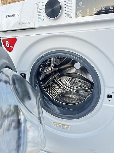 midea кондиционер бишкек: Кир жуучу машина Skyworth, Жаңы, Автомат, 9 кг чейин — 8