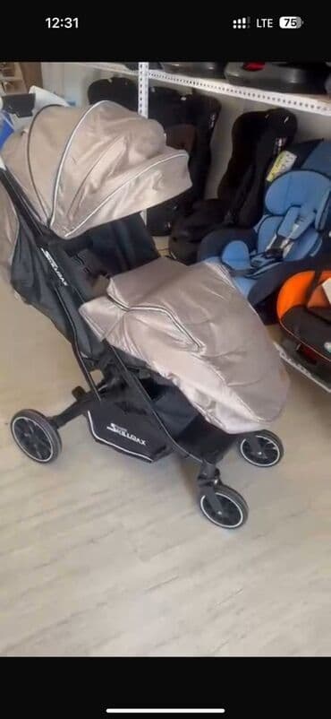 прогулочные коляски для зимы: Коляска, цвет - Черный — 10