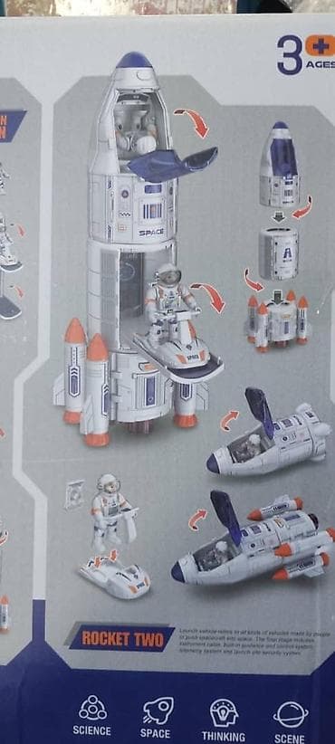 lego marvel: Ракета SPACE NASA игрушка ракета космос игрушечный ракеты космонавты — 4