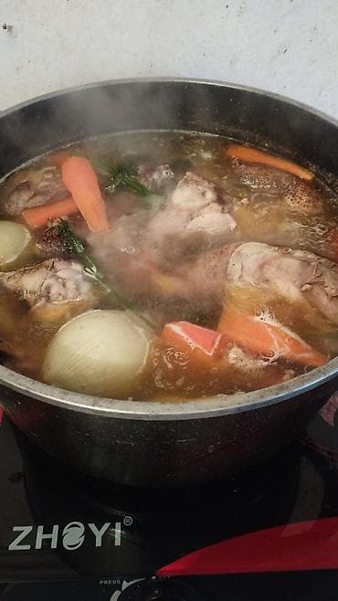 пакеты для вакуумных упаковщиков: Домашняя курица (тушка целиком), замаринованная и замороженная — 4