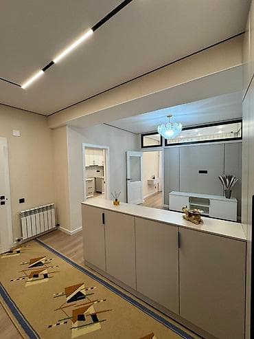 2 бөлмө, 49 м², Элитка, 11 кабат, Дизайнердик ремонт lalafo.kg да 2 бөлмө, 49 м², Элитка, 11 кабат, Дизайнердик ремонт