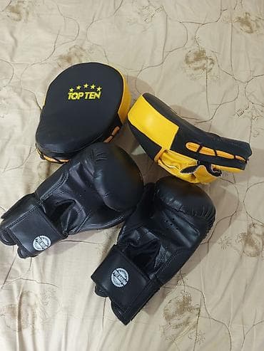 Набор для бокса и тренировок: - Боксерские перчатки Everlast (пара)