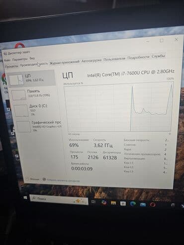 hyper x: Ноутбук, Lenovo, 16 ГБ ОЭТ, Intel Core i7, 14 ", Жумуш, окуу үчүн, эс тутум SSD — 4
