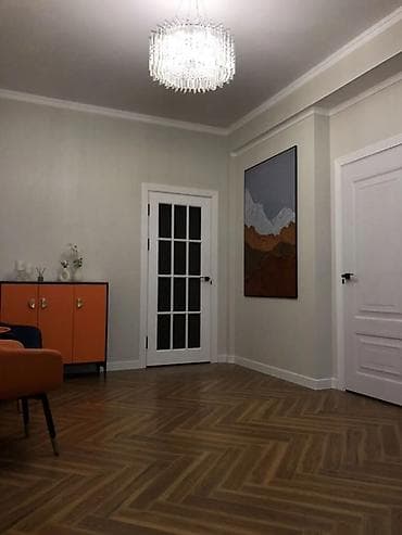 discovery studio: 3 комнаты, 77 м², Пишпек Элитка, 8 этаж, Дизайнерский ремонт — 2