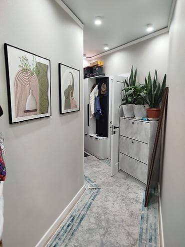 Квартиры: 1 комната, 55 м², Пишпек Элитка, 10 этаж, Евроремонт — 6