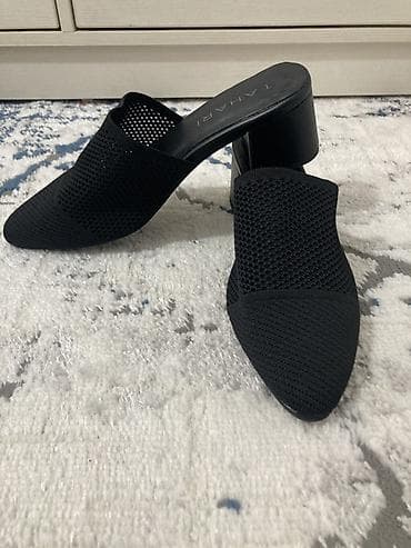 Личные вещи: Женские мюли TAHARI - Цвет: черный - Силуэт: заостренный мыс — 2