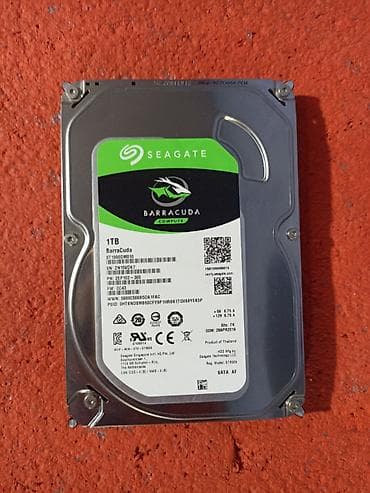 Накопитель, Б/у, Seagate, HDD, 1 ТБ, 3.5", Для ПК