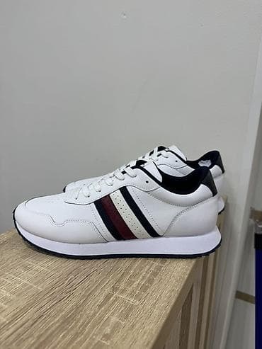 Мужские кроссовки, 42, Tommy Hilfiger, Новый, цвет - Белый, Самовывоз