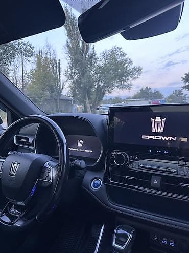 carplay android: Toyota Crown Kluger: 2021 г., 2.5 л, Вариатор, Гибрид, Внедорожник — 7
