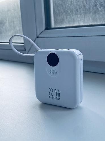 купить зарядку для айфона: Портативное зарядное устройство Hasee 22.5W - Компактный пауэрбанк с — 4