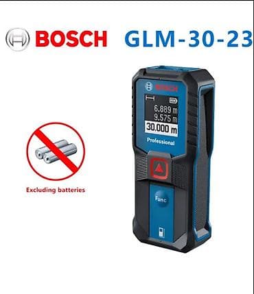 ат косилка: Лазерный дальномер Bosch GLM 30-23 (30 м) - Диапазон измерений: до 30 — 1