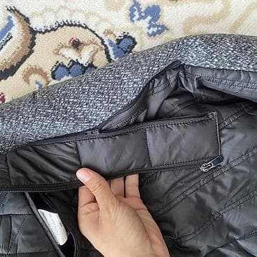 черная форма: Мужское шерстяное пальто Palmonte Exclusive - Классический — 1