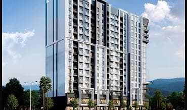 sky: 3 комнаты, 93 м², Асанбай мкр Элитка, 10 этаж, ПСО (под самоотделку) — 2