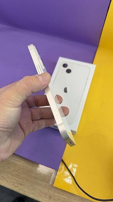 osh iphone: IPhone 13, Б/у, 128 ГБ, Коробка, 80 % — 6