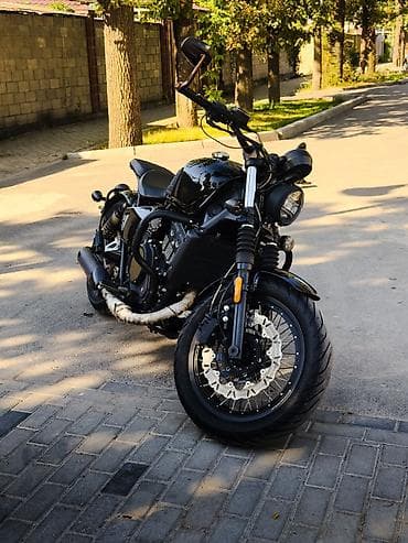 делать мотор: Чоппер CFMoto, 700 куб. см, Бензин, Взрослый, Б/у, В рассрочку — 8