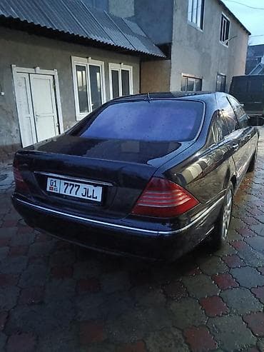 Mercedes-Benz S-Class: 2001 г., 5 л, Автомат, Бензин, Седан