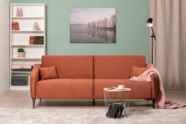 диван черный: Диван прямой раскладной Ноэль, ТД 445 Терракотовый, Нижегородмебель и — 1