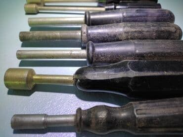 набор инструментов для дома: Набор отвёрток - воротков для бит и болтов с шестигранной головкой — 3