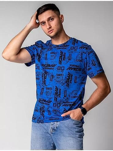 мужские футболки с вырезом: Футболки оптом - Мужская/унисекс футболка для каждого дня - Материал — 2