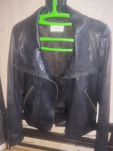 leather country: Кожаная куртка, Косуха, Натуральная кожа, Приталенная модель, Стандарт — 1