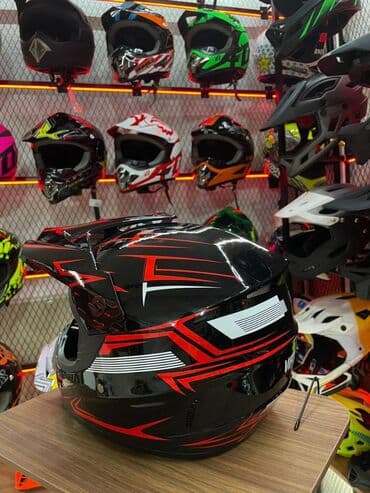 мяч для художественной: Кроссовый,Эндуро Мото ШЛЕМфул фейс+ 3 ПОДАРКИ — 2