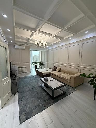 8: 2 комнаты, 78 м², Ак-Кеме (старый аэропорт) 8 этаж, Евроремонт — 1