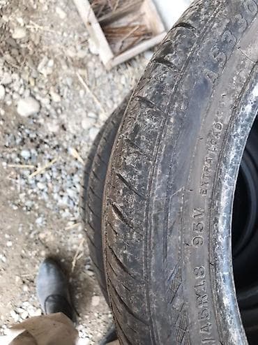 bmw e 28: Почти новый использовали всего лишь 4 месяцев Комплект шин 225/45 — 6