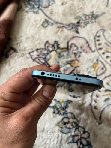 левый наушник: Redmi, Redmi Note 12S, Б/у, 256 ГБ, цвет - Синий, 2 SIM — 4