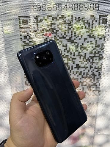 aifon se: Poco X3 NFC, Б/у, 128 ГБ, цвет - Голубой, 2 SIM — 3