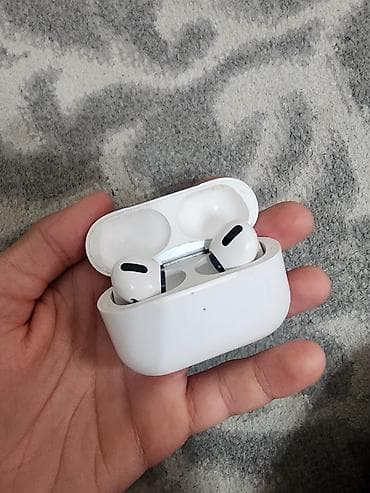 Беспроводные вакуумные наушники, Apple, AirPods Pro, Б/у at lalafo.kg Беспроводные вакуумные наушники, Apple, AirPods Pro, Б/у