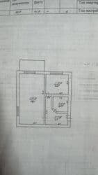 дом в г шопоков: 1 комната, 32 м², 104 серия, 1 этаж, Косметический ремонт — 1