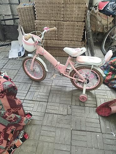 велосипед 4 колесный: Детский велосипед, 4-колесный, 4 - 6 лет, Для девочки, Новый — 1