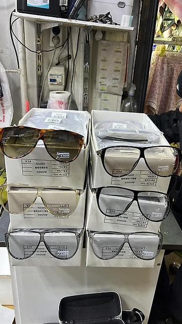 фотохромные очки: Солнцезащитные очки очки, Унисекс, Прямоугольные, Линзы фотохромные — 1