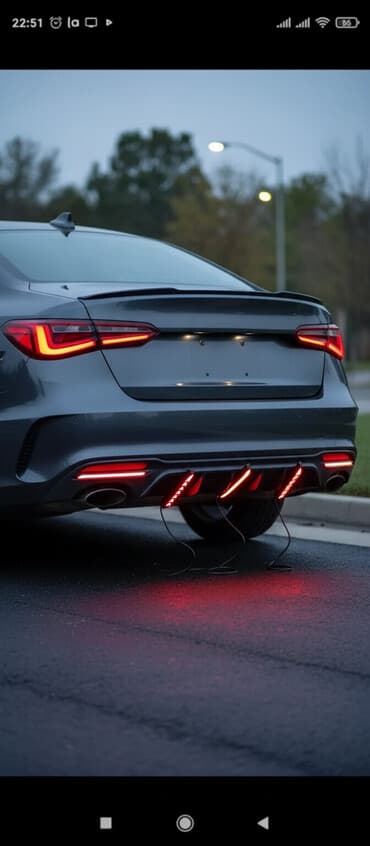 Лед фонари на задний бампер . Хонда Аккорд CL 7 Лексус RX GX