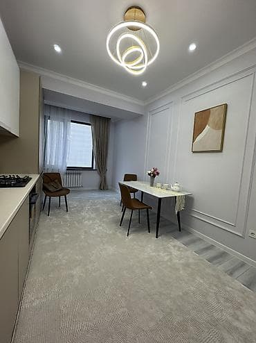 Батирлер: 1 бөлмө, 53 м², Асанбай мкр Элитка, 7 кабат, Дизайнердик оңдоо — 2